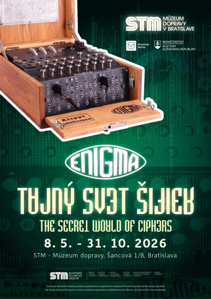 ENIGMA - Tajný svet šifier v STM-Múzeu dopravy v Bratislave