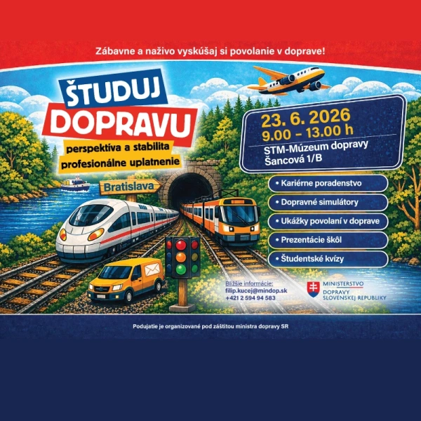 ŠTUDUJ DOPRAVU v STM-Múzeu dopravy v Bratislave