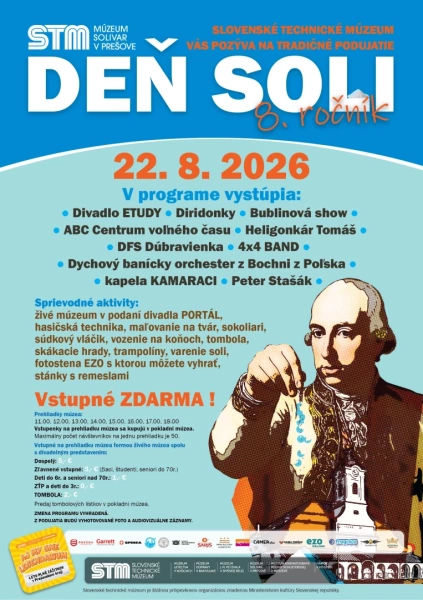 Deň Soli v STM-Múzeu Solivar v Prešove 2026