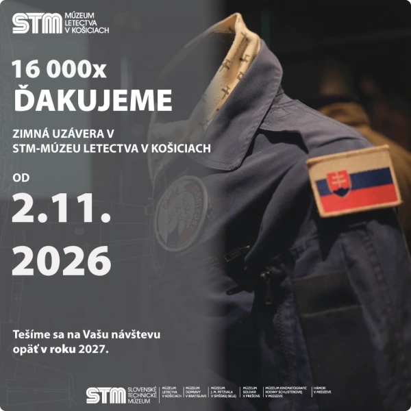 ZIMNÁ UZÁVERA V STM-MÚZEU LETECTVA V KOŠICIACH