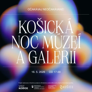 KOŠICKÁ NOC MÚZEÍ A GALÉRIÍ 2026