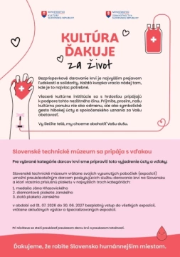KULTÚRA ĎAKUJE ZA ŽIVOT