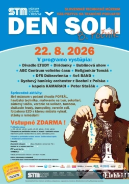 Deň Soli v STM-Múzeu Solivar v Prešove 2026