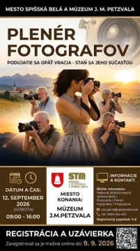 PLENÉR FOTOGRAFOV V MÚZEU J. M. Petzvala v Spišskej Belej