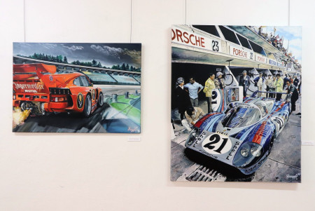 Legendary cars painted with a brush stroke - foto 4